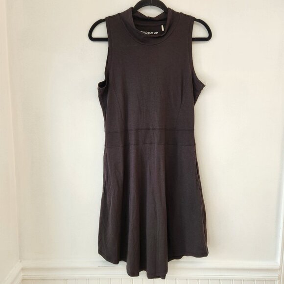 Toad & Co Summerdance SL Dress Black Athleisure Eco Stretch Fabric Women's M - Picture 2 of 9